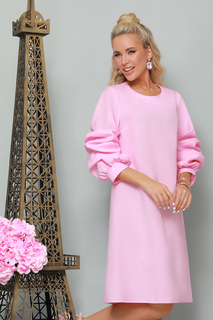 Платье женское DSTrend Обыкновенное чудо розовое 50 RU