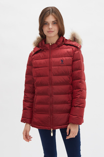Куртка женская U.S. POLO Assn. G082SZ0MS0RACE9K-R красная 34
