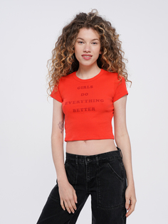 Футболка женская ТВОЕ 98207 красная L