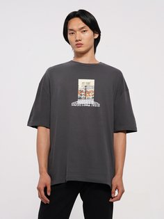 Футболка мужская ТВОЕ 99783 серая M