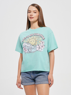 Футболка женская ТВОЕ 98718 зеленая M