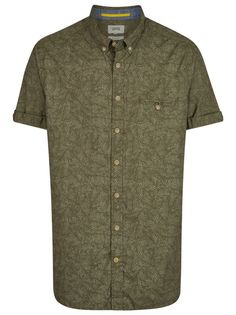 Рубашка мужская Camel Active 409211-7S41 хаки M