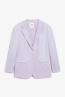 Блейзер женский Monki 1138234002 фиолетовый L (доставка из-за рубежа)