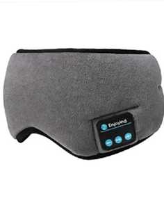 Маска для сна YOULOOK bluetooth + наушники, серая