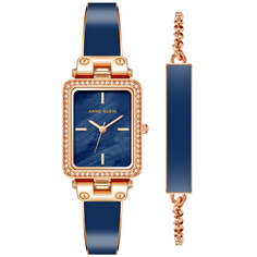 Наручные часы женские Anne Klein 3898NVST золотистые/синие