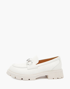 Лоферы женские Mascotte 58-220811-4156M белые 38 RU