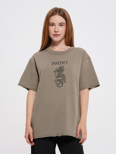 Футболка женская ТВОЕ 99536 хаки XL-XXL