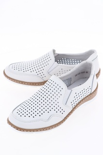 Слипоны женские Baden HX102-020 белые 37 RU