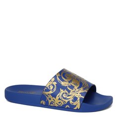 Шлепанцы мужские Versace Jeans Couture 74YA3SQ4 синие 39 EU