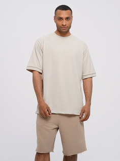 Футболка мужская ТВОЕ 98877 бежевая XL