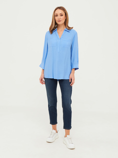 Блуза женская Gerry Weber 965011-66404-80926 синяя 36