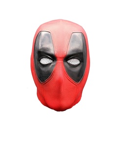 Маска унисекс Plush Story deadpool красная one size