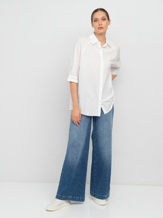 Рубашка женская Gerry Weber 860019-66403-99600 белая 40