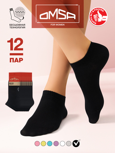 Комплект носков женских Omsa ECO 252-12 черных 35-38