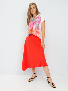 Юбка женская Gerry Weber 110012-31222-60699 красная 40