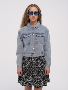 Джинсовая куртка женская ТВОЕ B0660 голубая XS