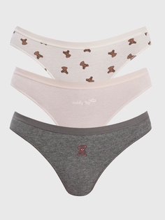 Комплект трусов женских ТВОЕ B0200 разноцветных XS