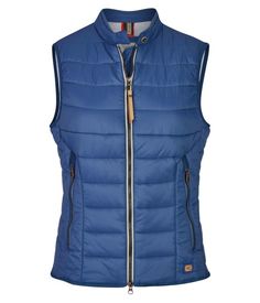 Утепленный жилет женский Camel Active 3608105R48 синий 42 EU