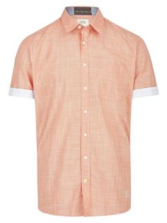 Рубашка мужская Camel Active 409231-5S22 оранжевая L