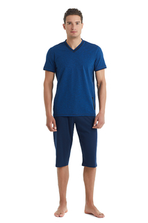 Комплект домашний мужской BlackSpade BS40021 синий 3XL