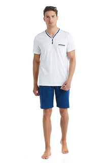 Комплект домашний мужской BlackSpade BS40018 белый XL