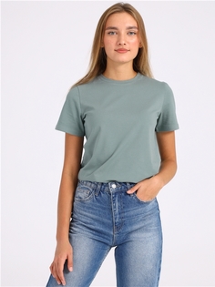 Футболка женская Апрель 1ЖДФК3897804 зеленая 96/164