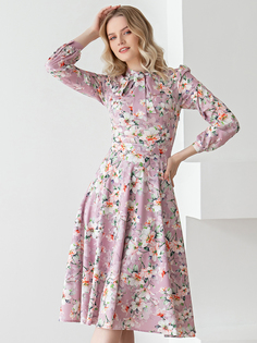 Платье женское Olivegrey Pl000814V(djillia) розовое 44 RU