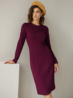 Платье женское Grey Cat GPl00041Z(briony) фиолетовое 46 RU