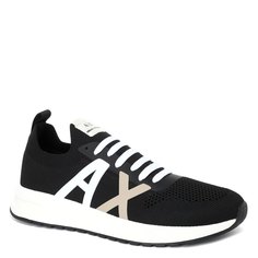 Кроссовки мужские Armani Exchange XUX171 черные 45 EU