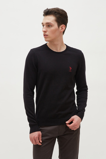 Джемпер мужской U.S. POLO Assn. G081SZ0TK0TD01-BSK21_VR046_XS черный XS