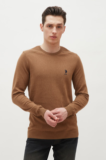 Джемпер мужской U.S. POLO Assn. G081SZ0TK0TD01-BSK21_VR153_L коричневый L
