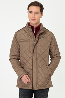Куртка мужская U.S. POLO Assn. G081SZ0MS0ALEN21K_VR052_52 коричневая 52 RU