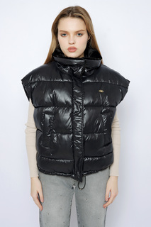 Утепленный жилет женский U.S. POLO ASSN. G082SZ0100LANA22K черный 38