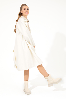 Пальто женское U.S. POLO Assn. G082SZ0KS0PALMA22K_VR071_40 белое 40