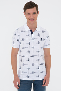 Футболка мужская U.S. POLO Assn. G081SZ0110PAXTONIY021-E_VR013_XS белая XS