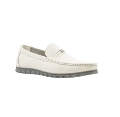 Мокасины мужские Milana 221790-1-1301 белые 39 RU