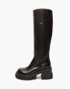 Сапоги женские Mascotte 233-3201424 черные 38 RU