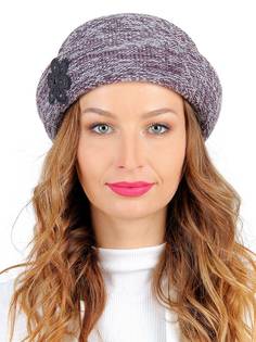 Шляпа женская Venera 9702959 белый, фиолетовый, сиреневый, р. 56