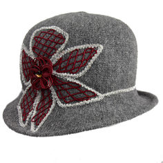 Шляпа женская Venera 9701459 серый, р. 55-57