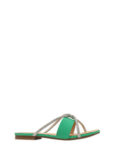 Сабо женские Milana 2315822 зеленые 37 RU