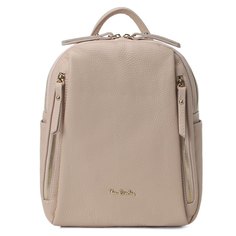 Рюкзак женский Pierre Cardin 1858 светло-бежево-розовый 30х26х10 см