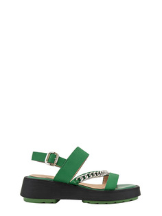 Босоножки женские Milana 2311333 зеленые 40 RU