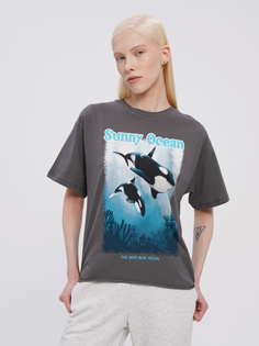 Футболка женская ТВОЕ 98278 серая L