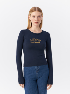 Лонгслив женский Levis A0459-0006 синий XS Levis®