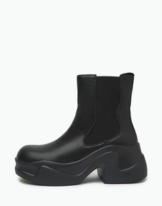 Ботинки женские Mascotte 234-324721 черные 38 RU