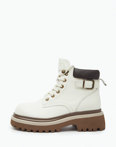 Ботинки женские Mascotte 234-327421 белые 38 RU