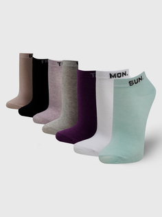 Комплект носков женских ТВОЕ B0361 разноцветных 35-39