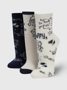 Комплект носков женских ТВОЕ B1376 разноцветных 35-39