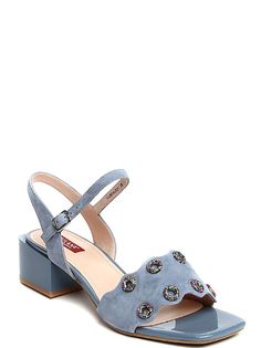 Босоножки женские Milana 1912634 голубые 37 RU