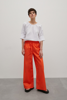 Брюки женские Finn Flare BAS-10094 оранжевые S